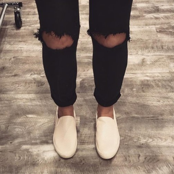 chellysun slip on running flat sneakers